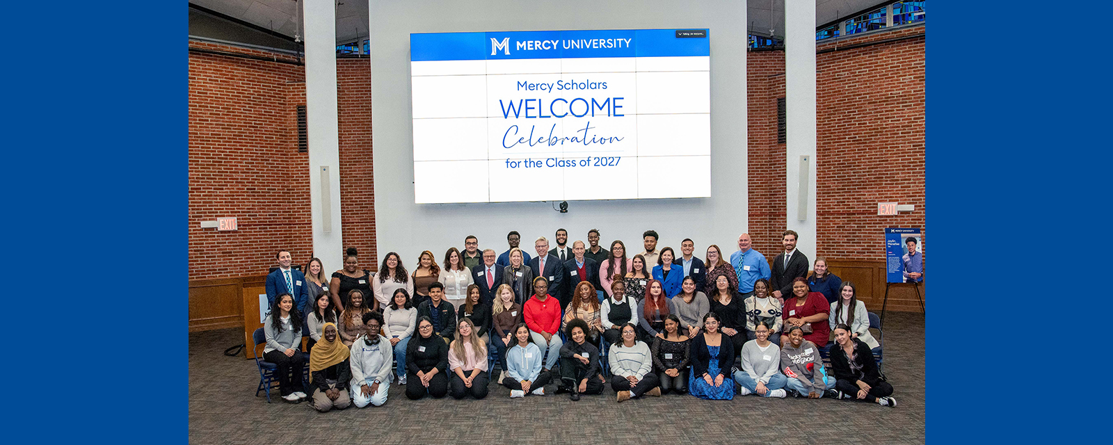 Welcome Reception Begins Exciting Journey for Mercy Scholars Class of ...