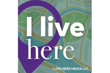 I Live Here podcast logo