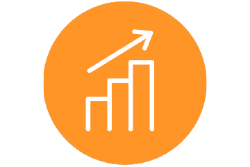 enrollment growth icon