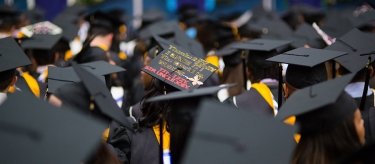 Students at Graduation