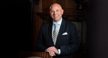 Matt Manfra, new VP for Institutional Advancement