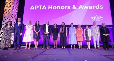 Mercy University Associate Professor Matthew Hyland among honorees at APTA Leadership Conference 