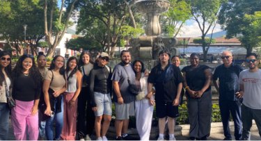 Nursing students on Guatemala trip 2025