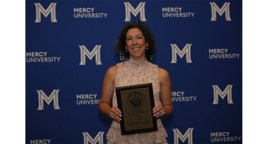 Teaching excellence award recipient at 2026 Faculty Recognition Ceremomony