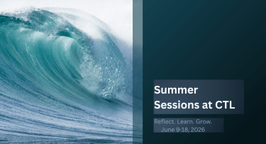 Crashing wave image with Summer Sessions at CTL text and dates