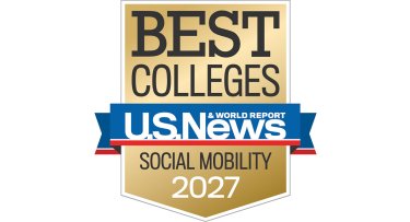 Badge for Best Colleges U.S. News Social Mobility 2027
