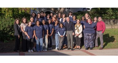 Inaugural Cohort of Suzanne McGraw Scholars along with trustees of the Suzanne McGraw Foundation and faculty and staff of the program