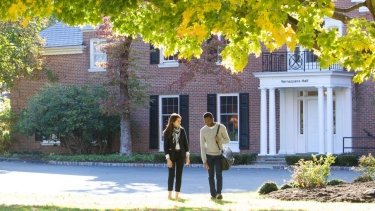 Outside Dobbs Ferry Campus