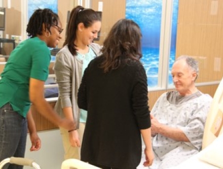 Students in IPE activity