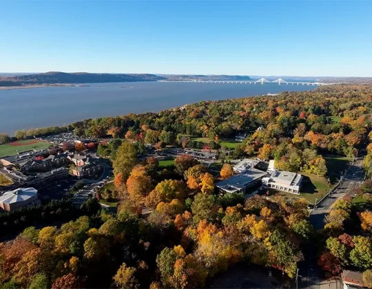 Mercy University Westchester campus aerial view
