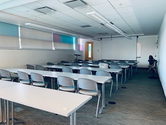 Classroom at Mercy College Wellness Center in New Rochelle