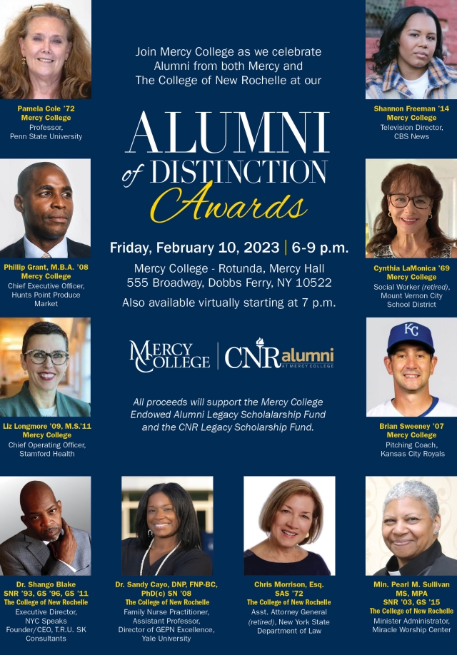 Alumni of distinction awards invite
