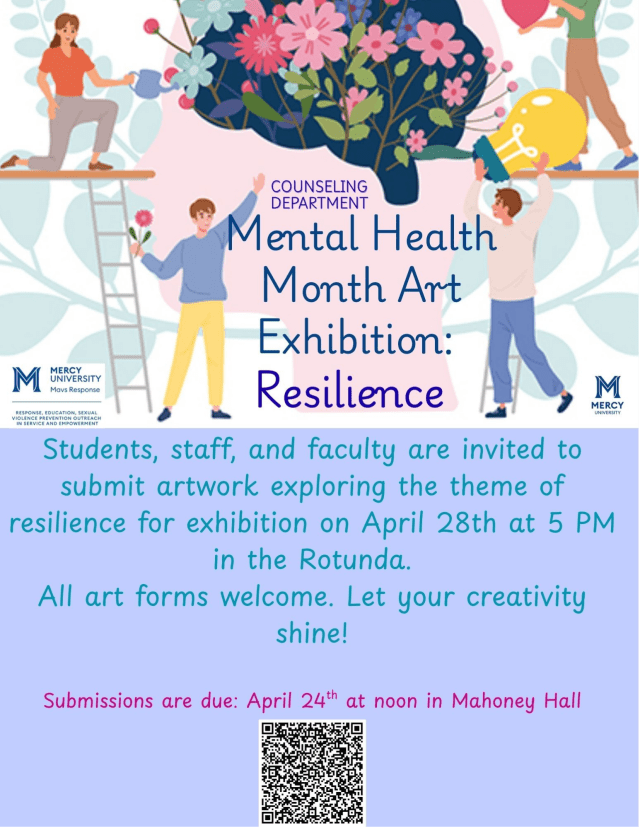 Mental Health Month Art Exhibition